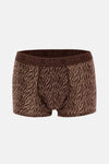 Kahverengi 4210 Desenli Micro Modal Boxer