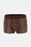 Kahverengi 4210 Desenli Micro Modal Boxer