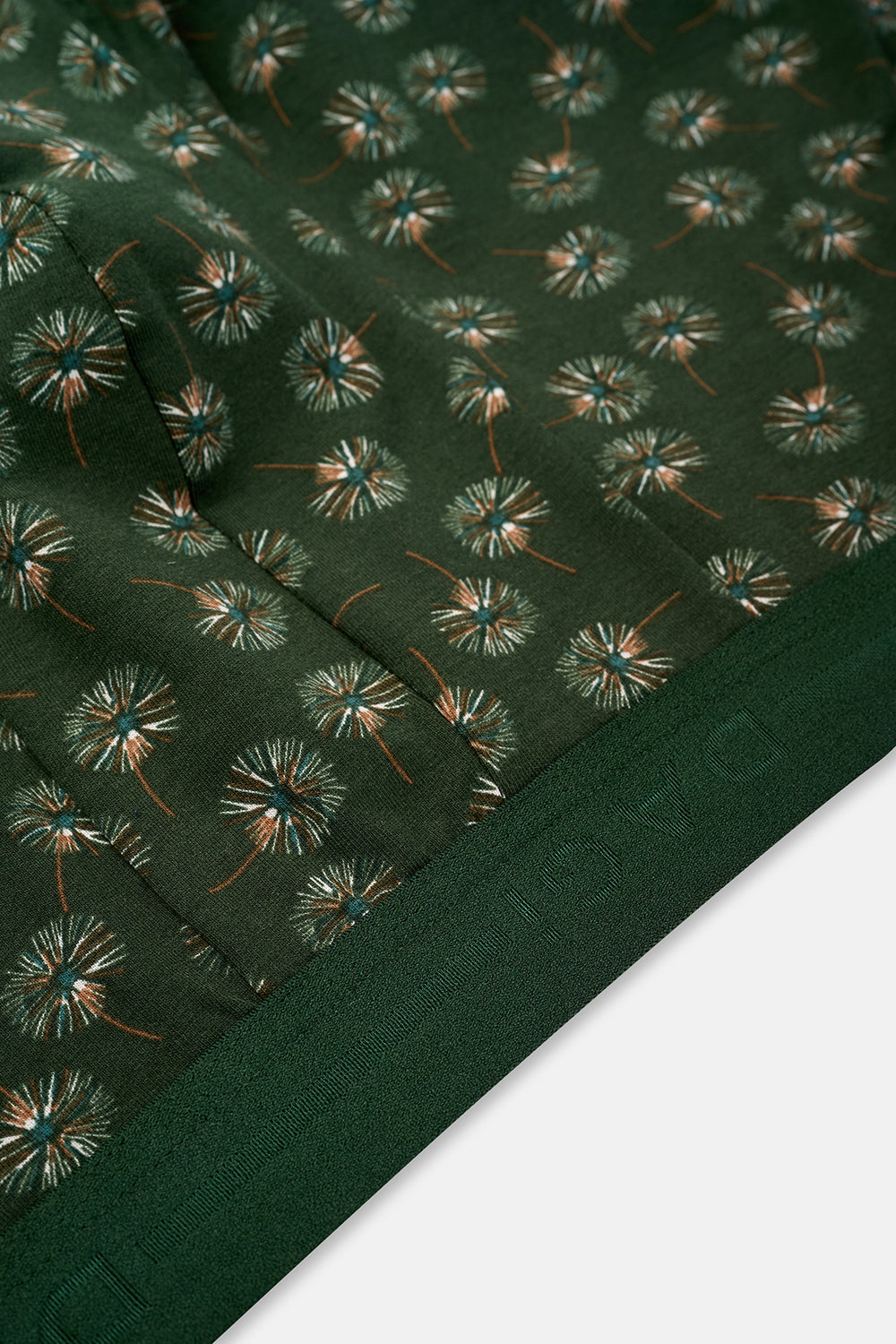 Koyu Yeşil 5210 2'li Desenli Pamuk Boxer