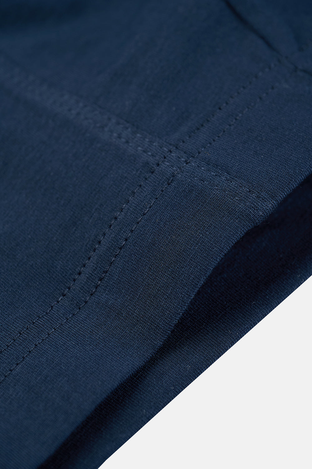 Beyaz-Lacivert Düz Micro Modal Boxer