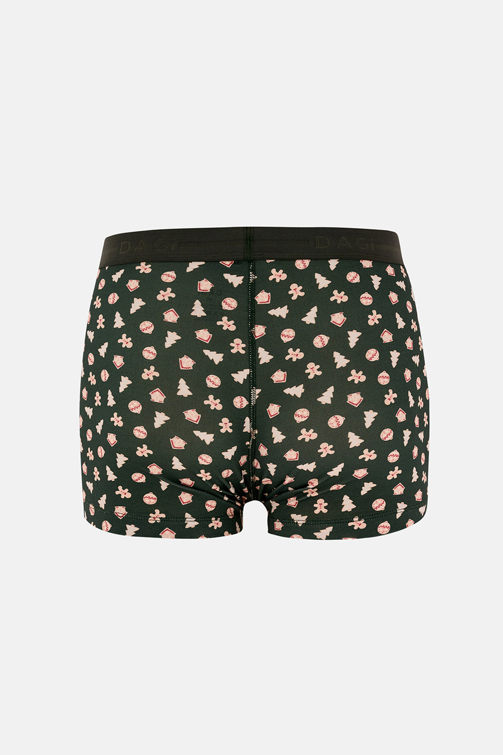 Kırmızı-Yeşil 5210 2'li Desenli Pamuk Boxer