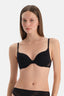 Siyah Basic Üçgen Formlu Soft Sütyen