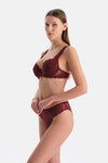Bordo Dantelli Brazilian Külot