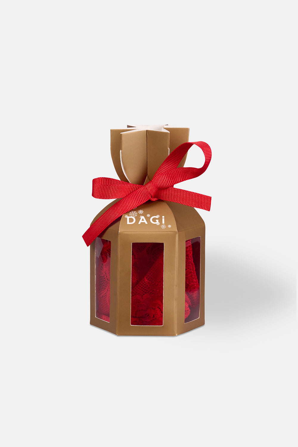 Kırmızı Dantelli G-String Külot