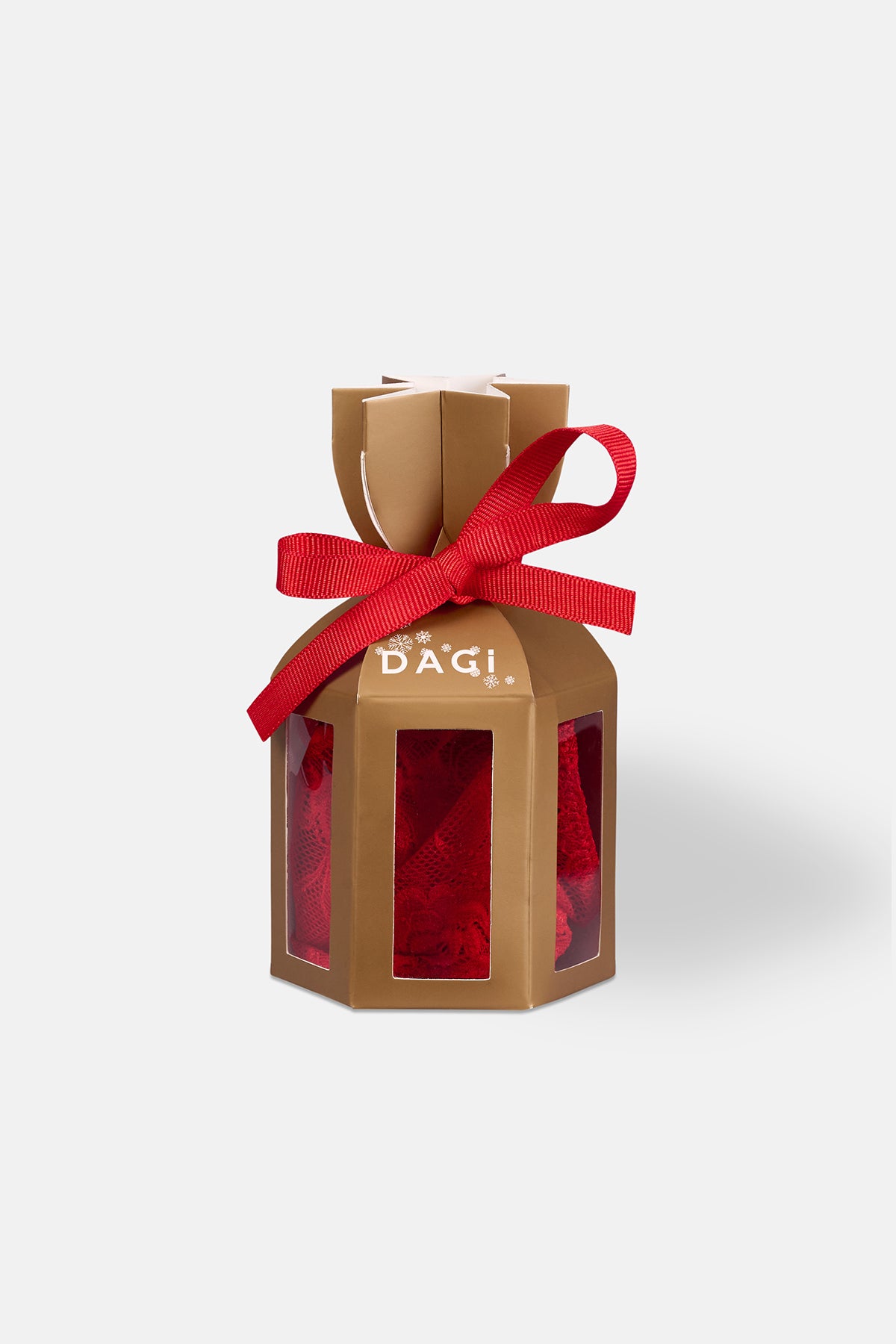 Kırmızı Dantelli G-String Külot