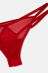 Kırmızı Tül Thong Külot