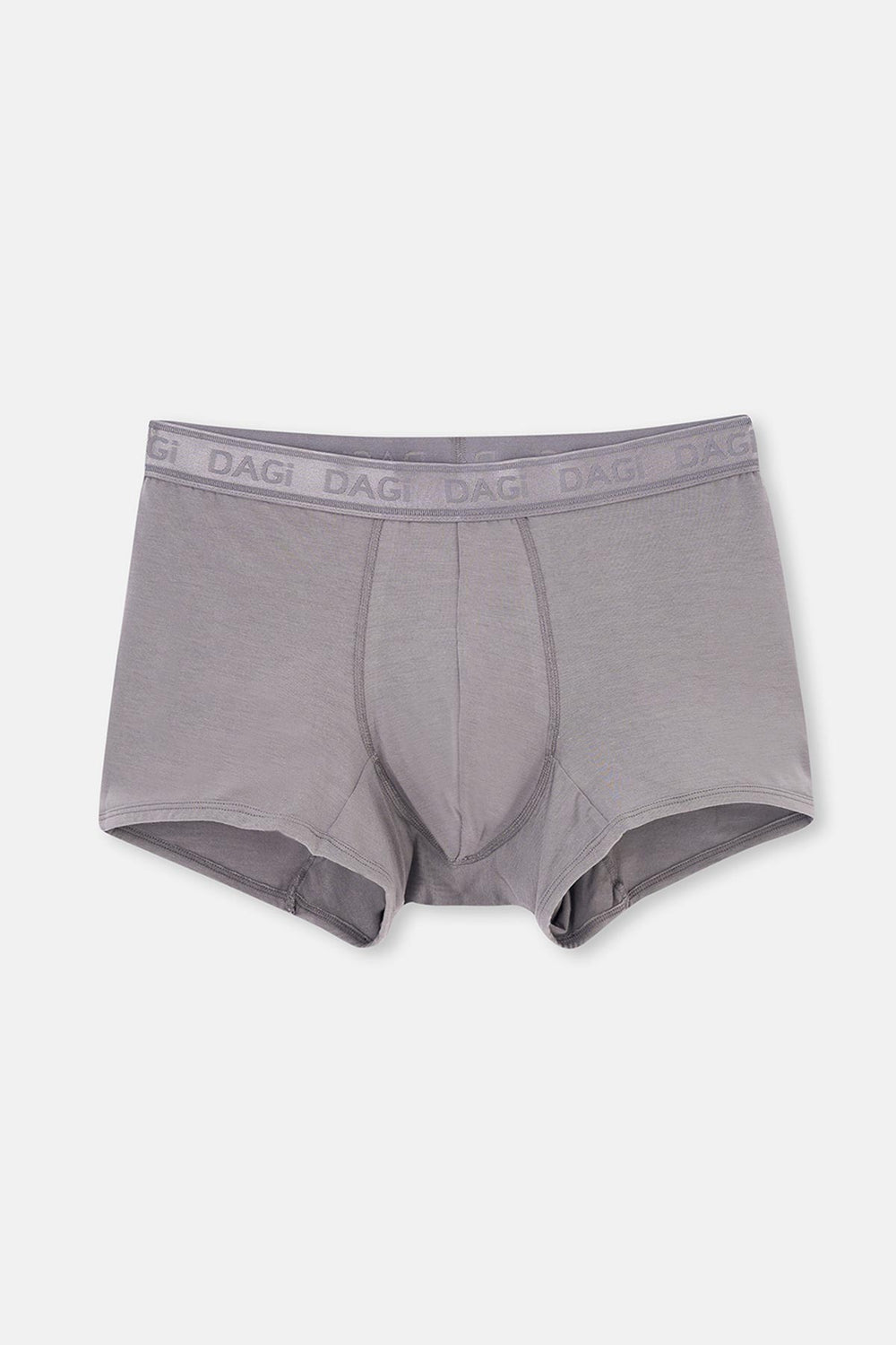 Gri-Siyah 3'lü Desenli Micro Modal Boxer