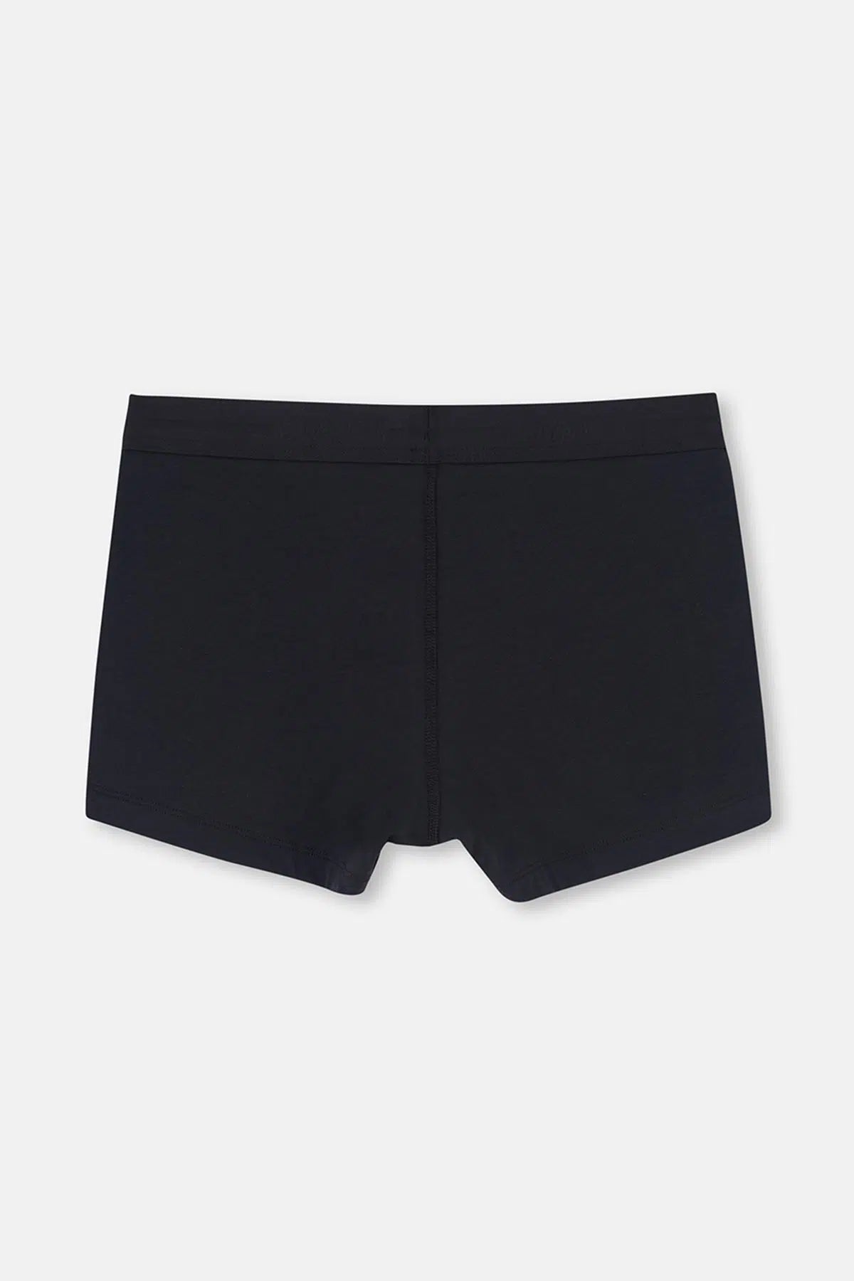 Kırmızı-Lacivert 2'li Parça Baskılı Pamuk Boxer