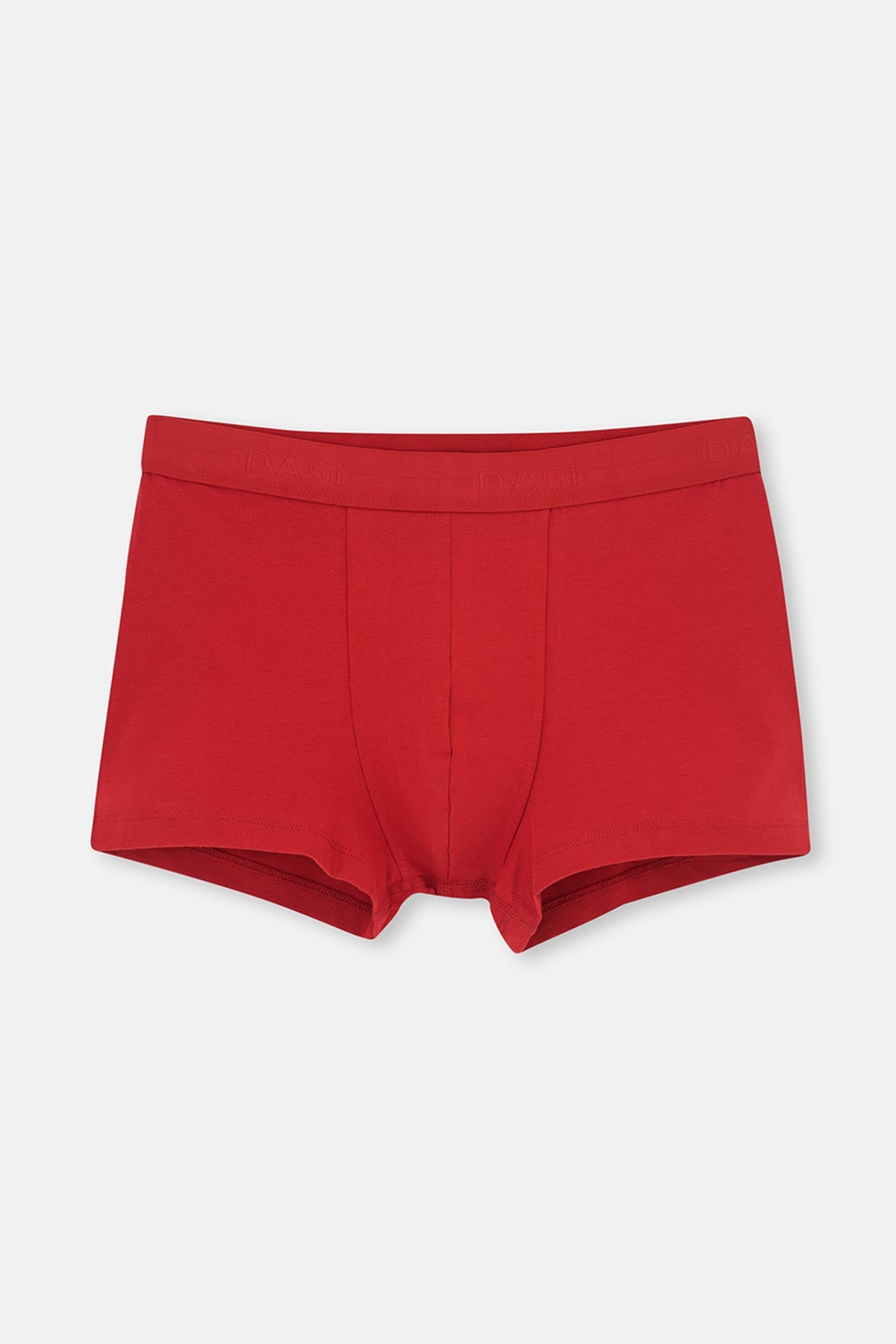 Kırmızı-Lacivert 2'li Desenli Pamuk Boxer