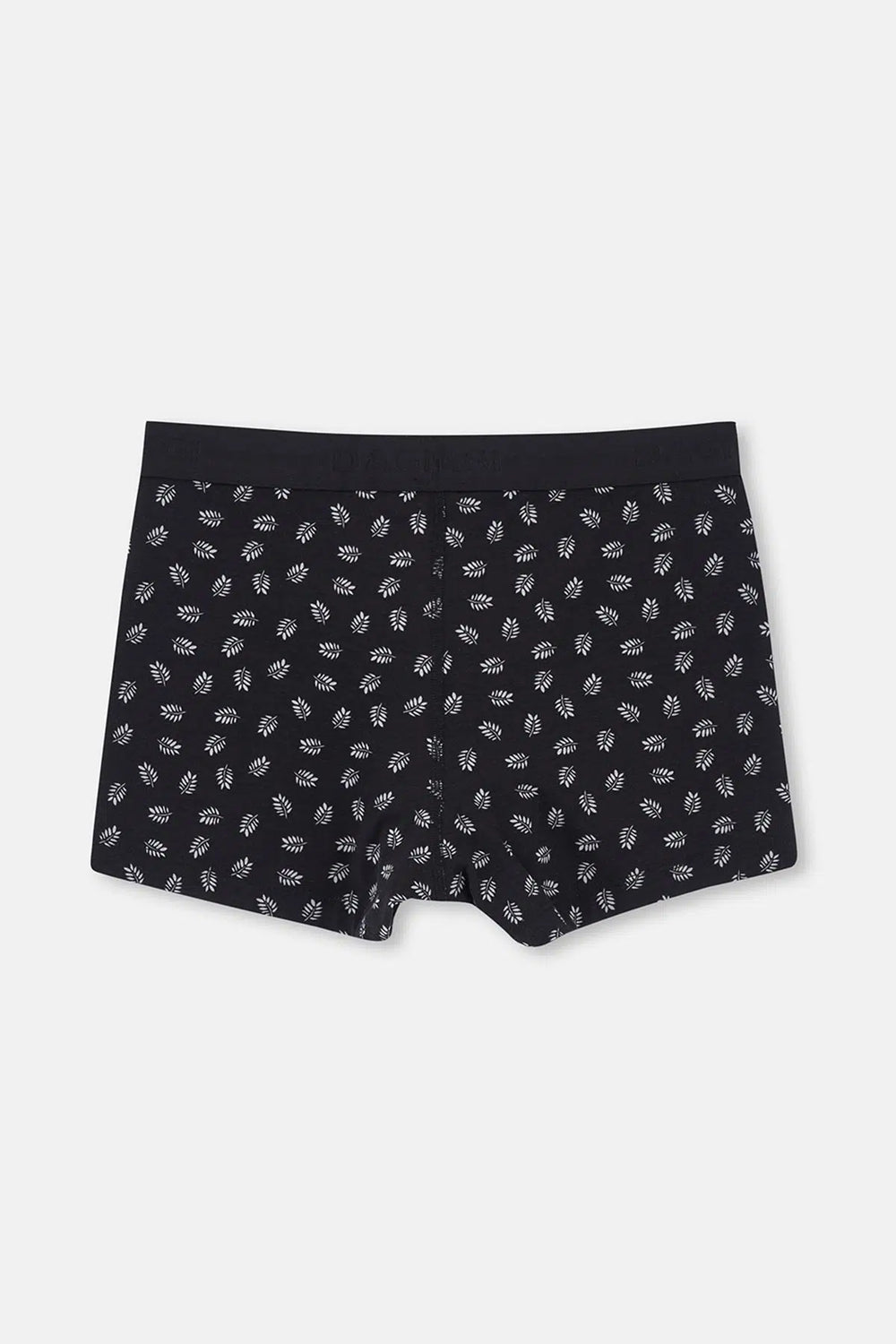 Siyah Desenli Pamuk Boxer