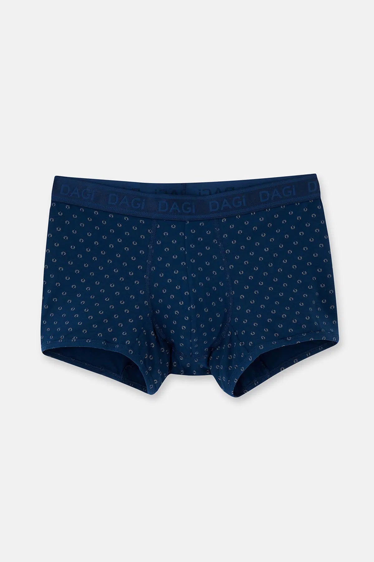 Lacivert Desenli Micro Modal Boxer