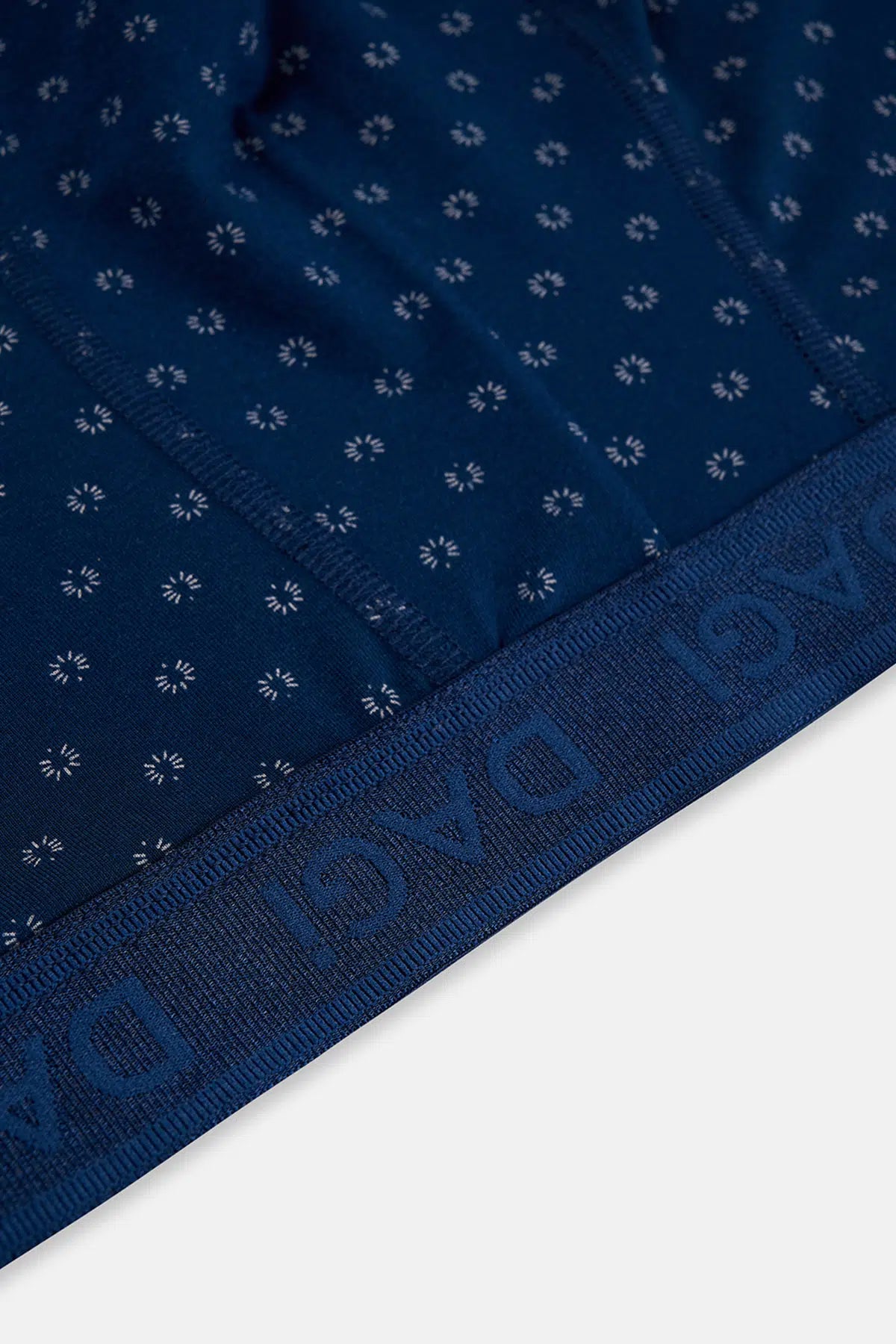 Lacivert Desenli Micro Modal Boxer