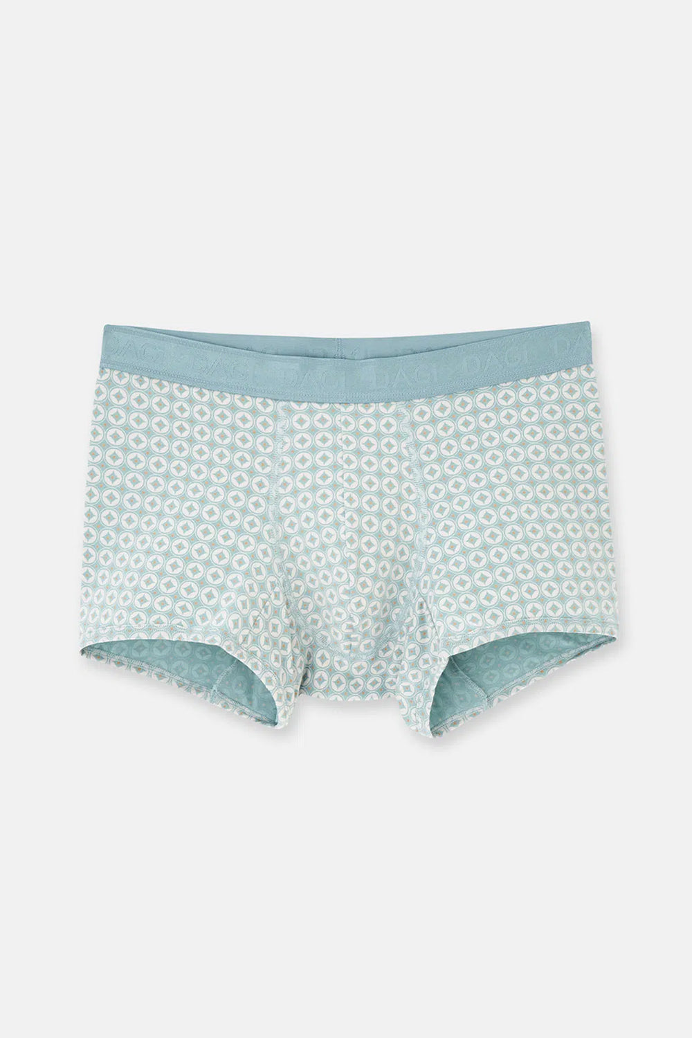 Su Yeşili Desenli Micro Modal Boxer