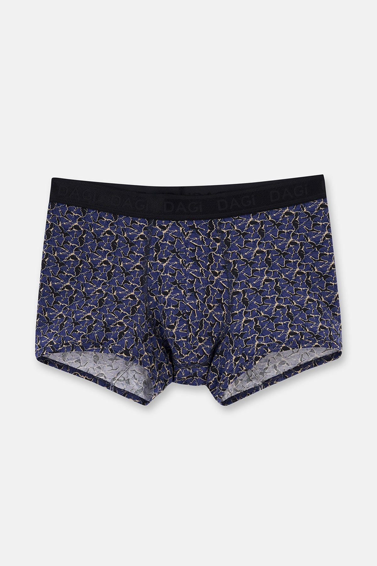 Lacivert 4210 3'lü Desenli Micro Modal Boxer