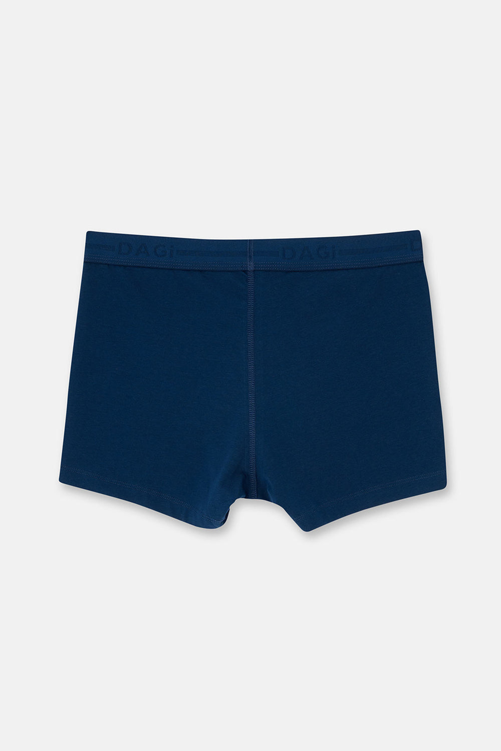 Lacivert Düz Pamuk Boxer