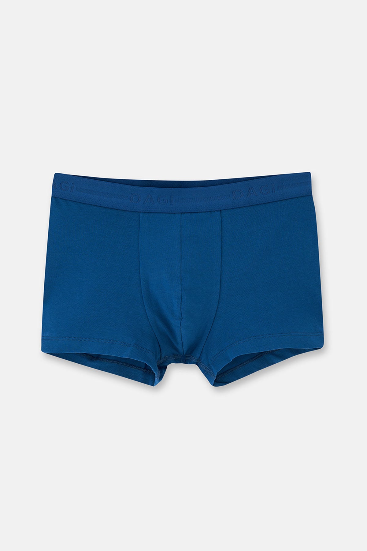 Lacivert-Siyah 5210 3'lü Desenli Pamuk Boxer