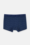 Lacivert 4210 Desenli Micro Modal Boxer