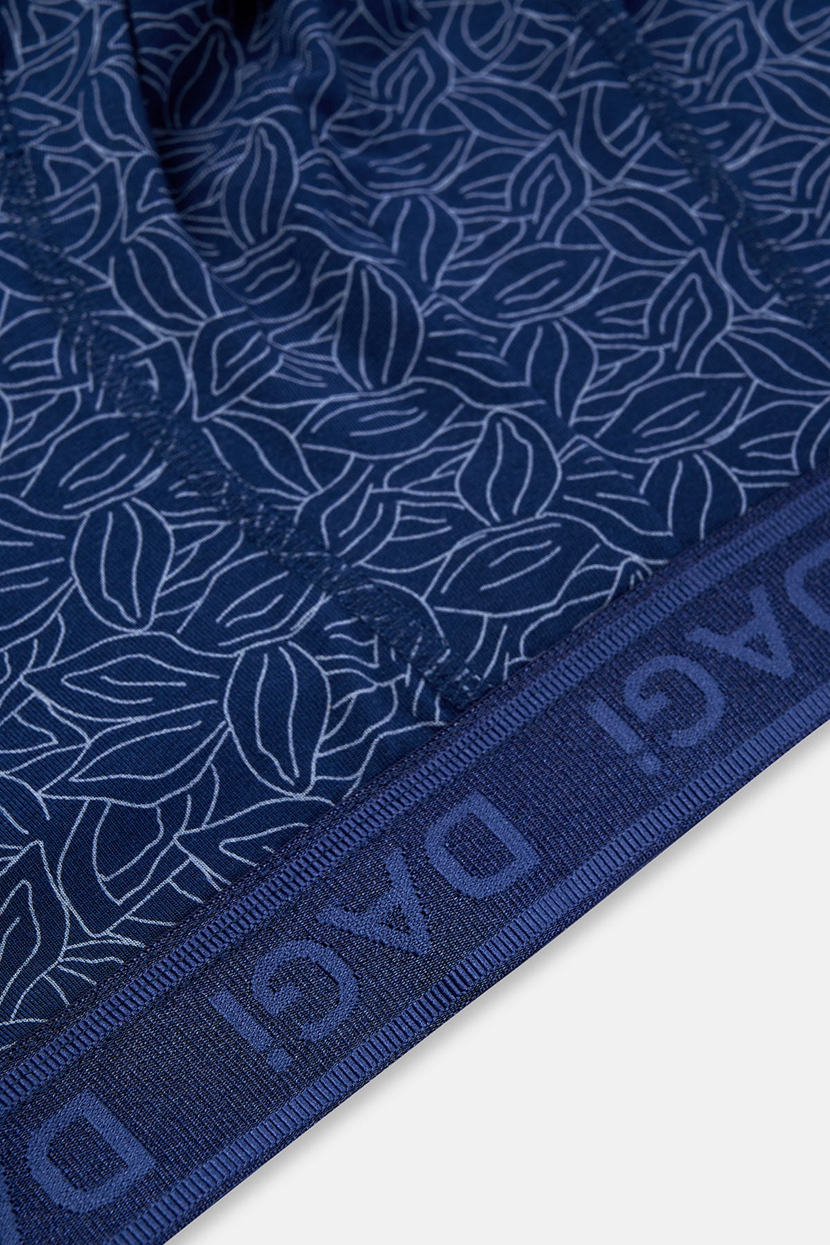 Lacivert 4210 Desenli Micro Modal Boxer