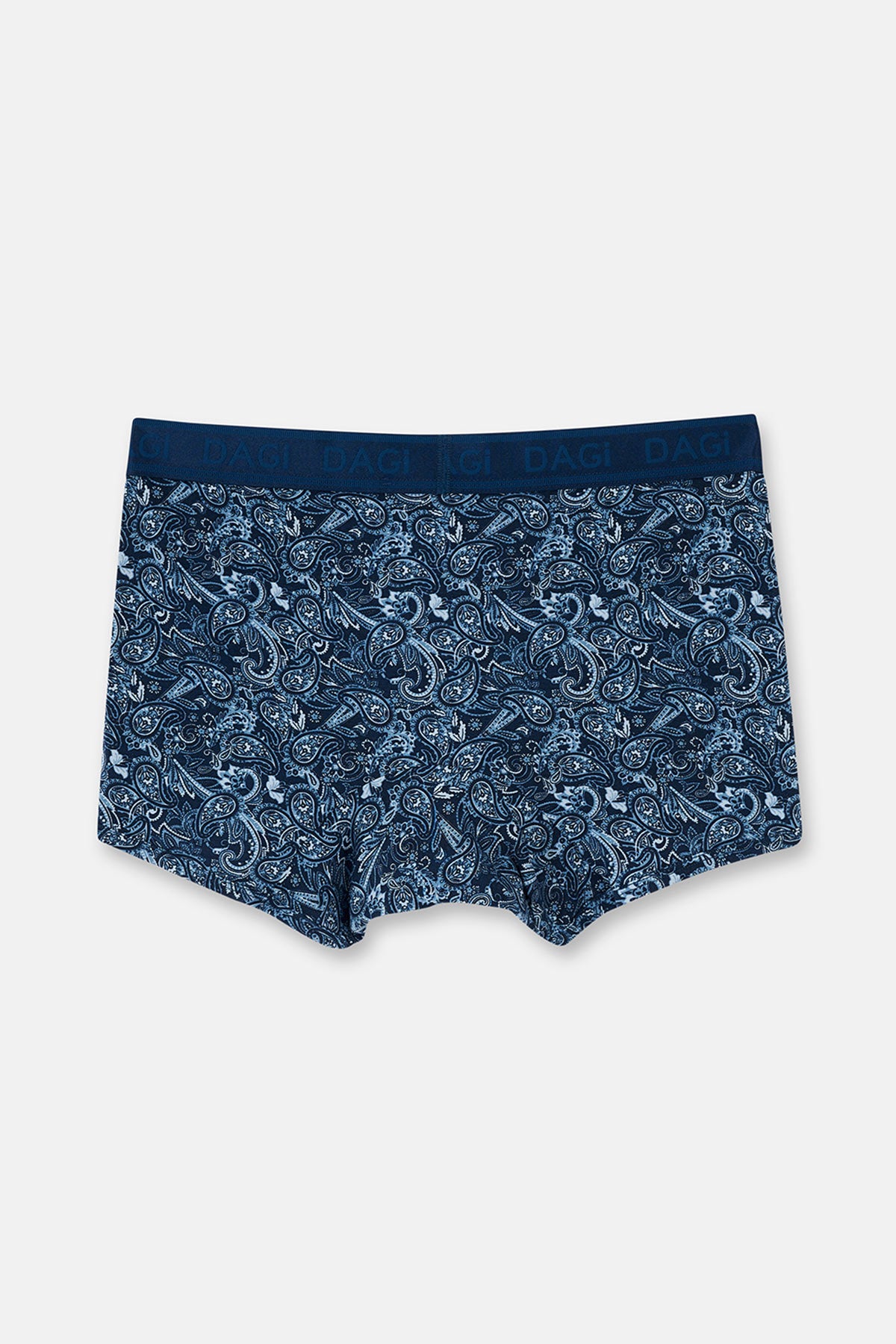 Lacivert-Mavi 4210 3'lü Desenli Micro Modal Boxer