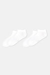 Beyaz Erkek Spor Çorap 2'li