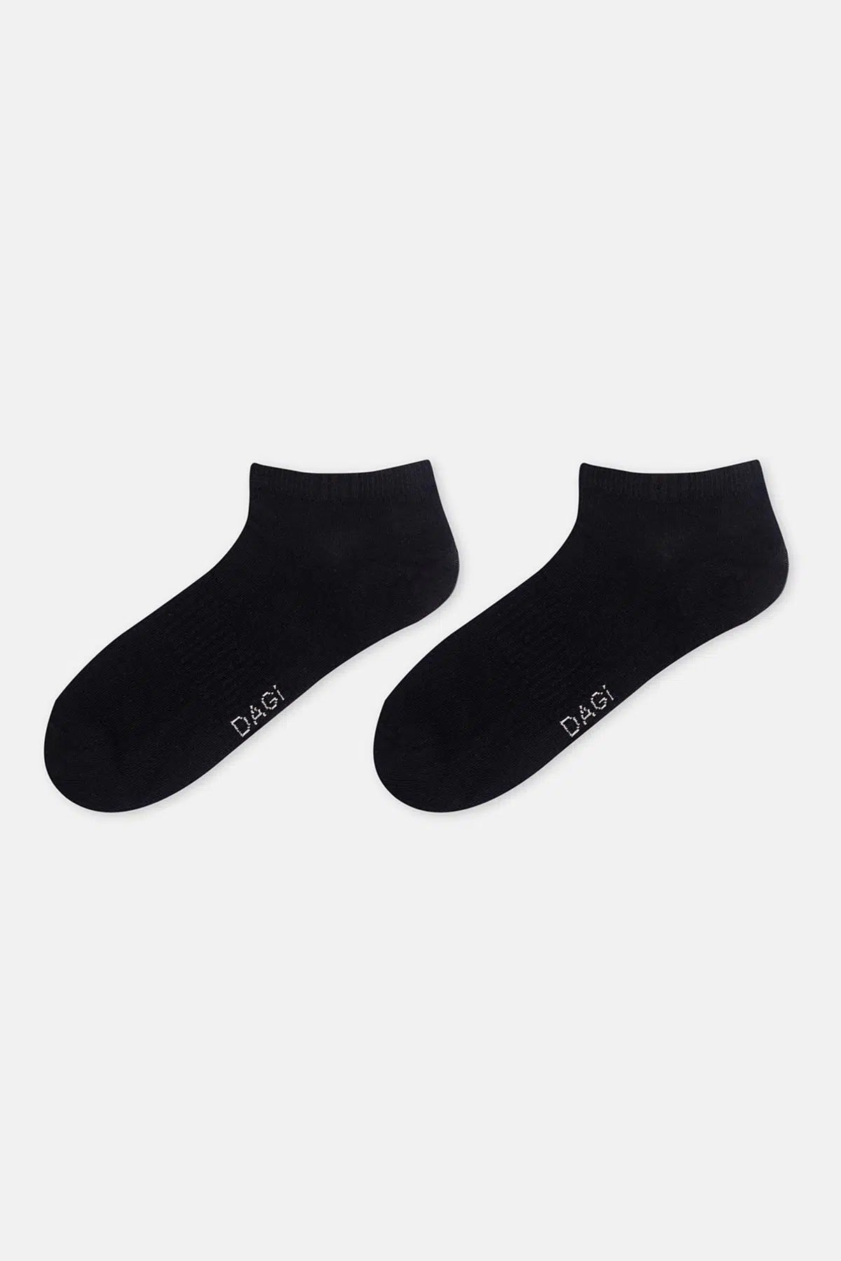Siyah Erkek Spor Çorap 2'li
