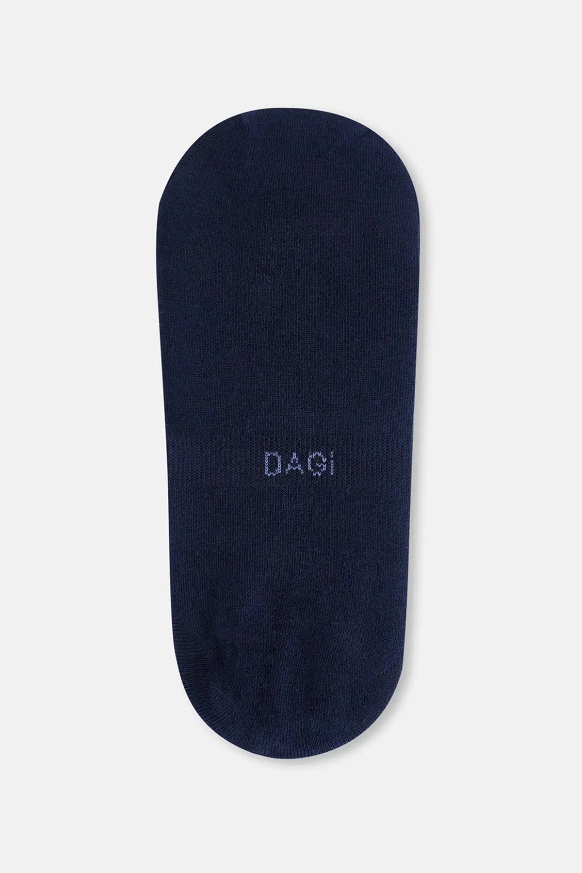 Lacivert-Siyah Erkek 2'li Kare Desen Görünmez Çorap