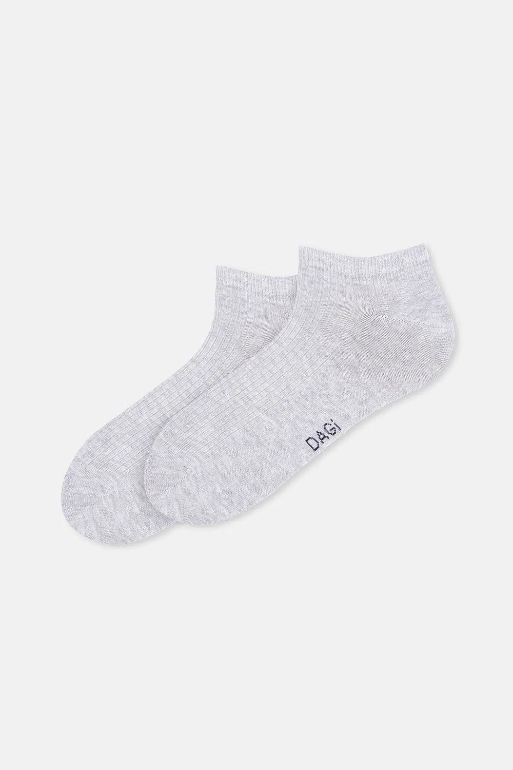 Grimelanj - Siyah Erkek 2'li Çizgili Patik Çorap