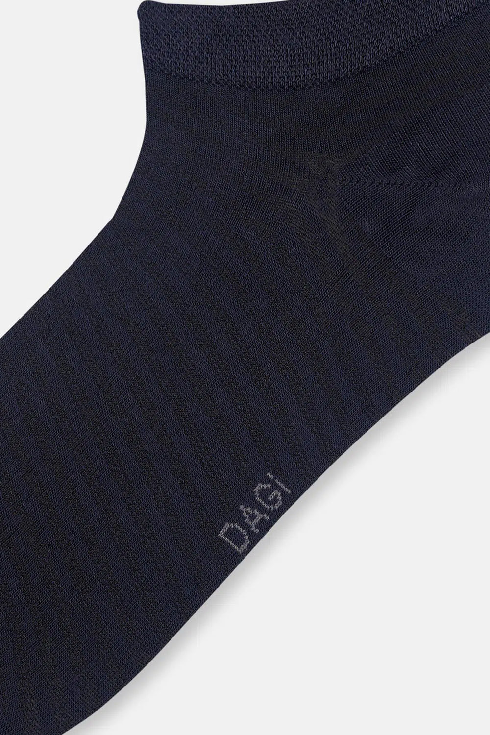 Antrasit-Lacivert Erkek 2'li Çizgili Bambu Patik Çorap