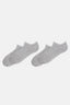Gri Erkek 2'li Bambu Patik Çorap