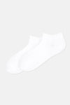 Beyaz-Gri Melanj Erkek 2'li Bambu Çorap