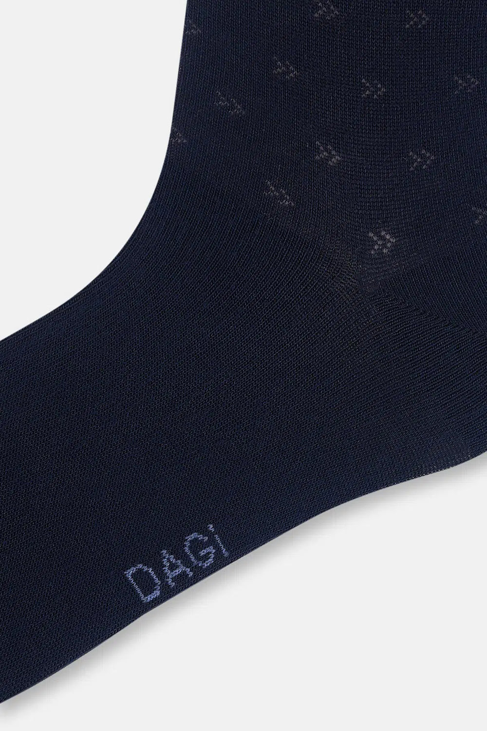 Lacivert Erkek 2'li Üçgen Desenli Bambu Çorap