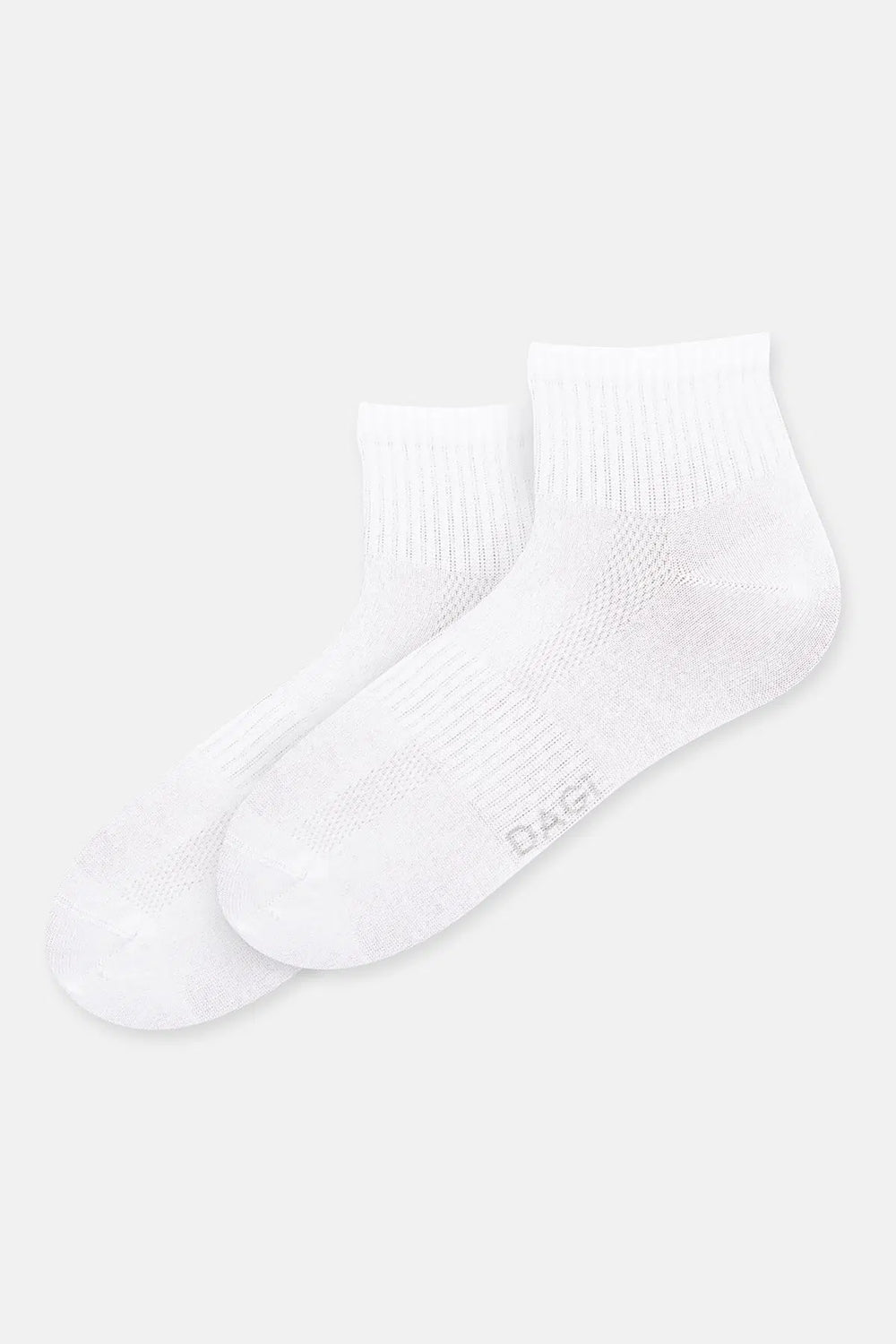 Beyaz Erkek 2'li Spor Çorap