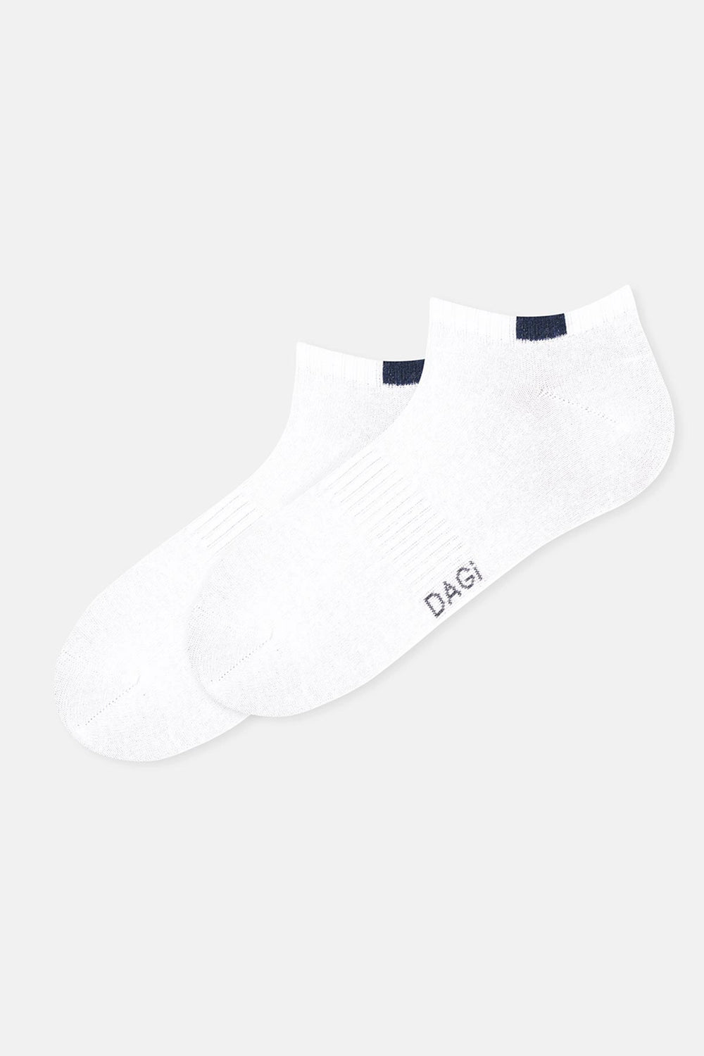 Beyaz Erkek 2'li Spor Çorap