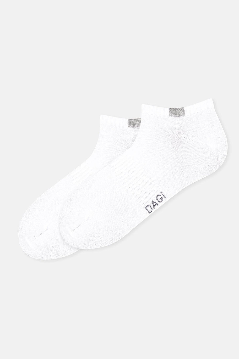 Beyaz Erkek 2'li Spor Çorap
