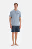 Mavi Cool Touch Tişört Şort Pijama Takımı
