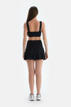 Siyah Kadın Şort Etek