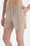 Taş Beli Kordonlu Şort