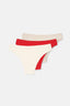 Kırmızı-Taş Kadın 3'lü Düz Brazilian Külot