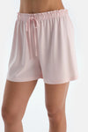 Pembe Penye Modal Ikili Şort