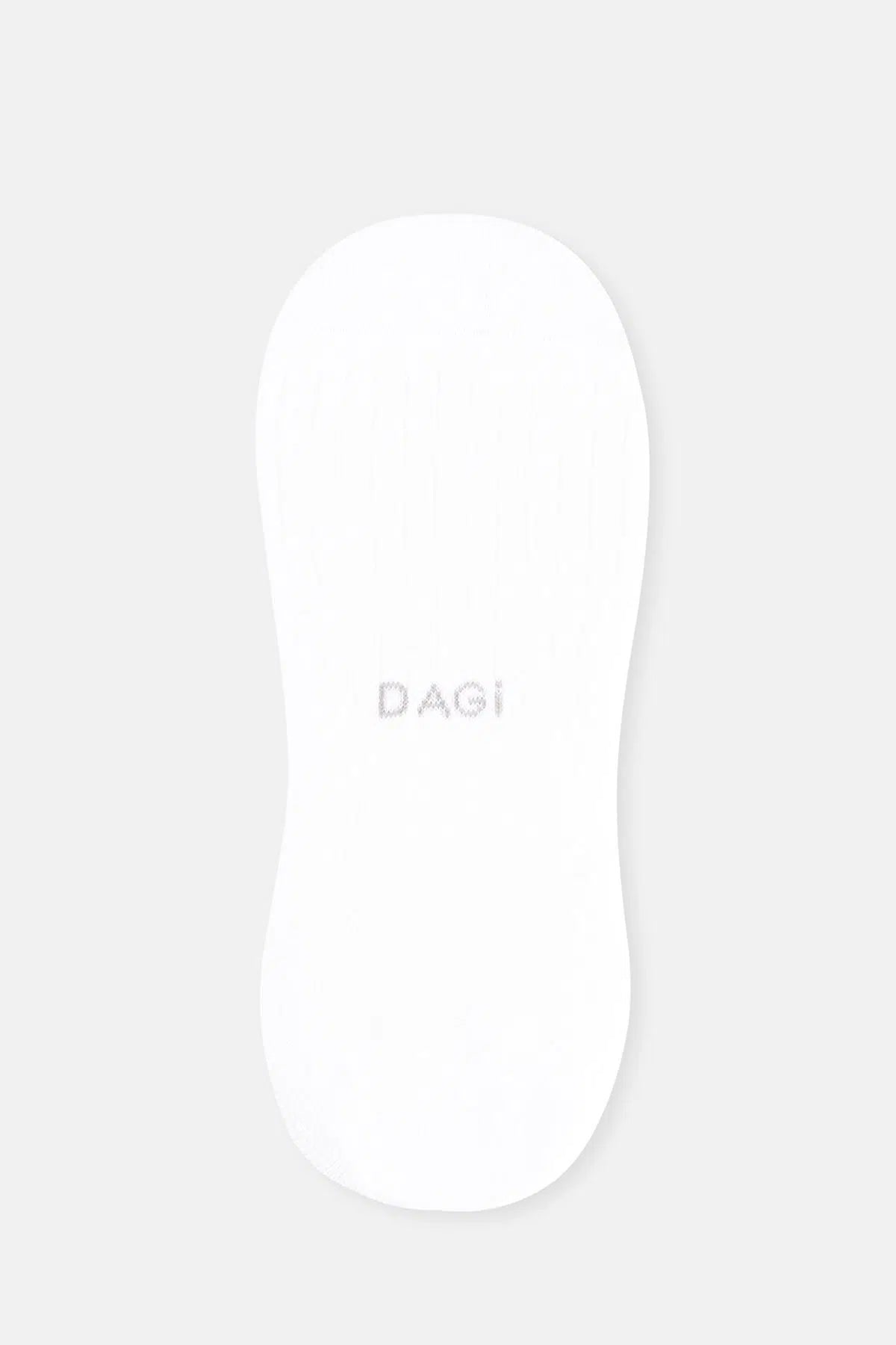 Beyaz-Pudra Kadın 2'li Görünmez Çorap