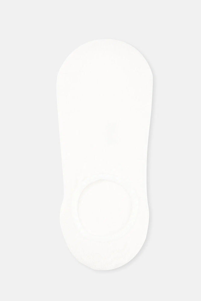 Beyaz Kadın Görünmez Çorap