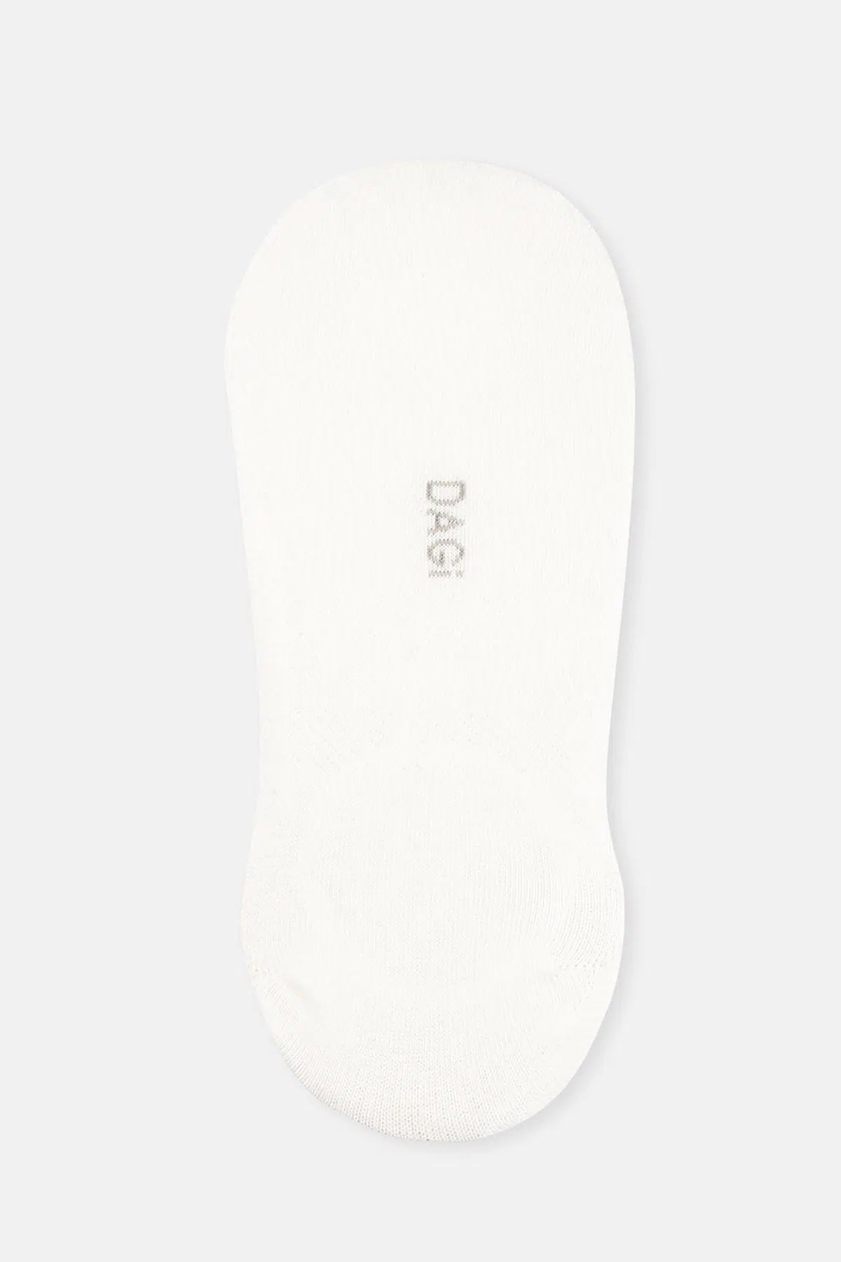 Beyaz Kadın Görünmez Çorap