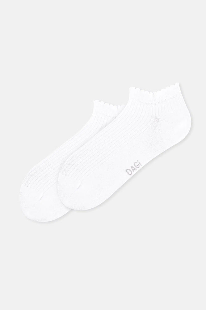Beyaz Kadın Patik Çorap