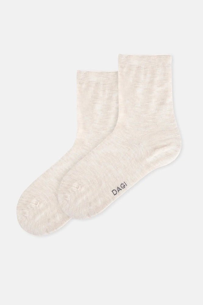 Kar Melanj Kadın Lastiksiz Çorap