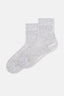 Gri Melanj Kadın Bambu Çorap