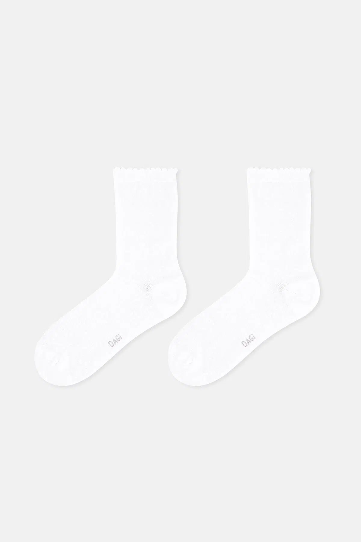 Beyaz Kadın Çorap