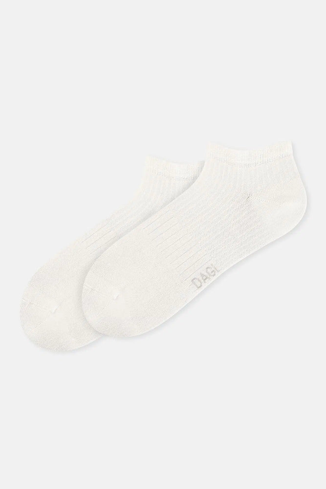 Ekru Kadın Bambu Patik Çorap