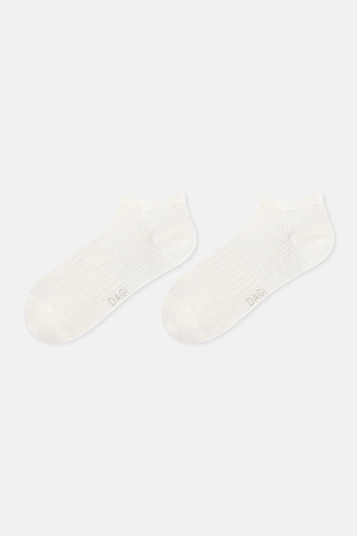 Ekru Kadın Bambu Patik Çorap