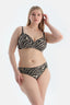 Multicolor Yüksek Bel Bikini Alt