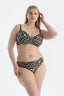 Multicolor Yüksek Bel Bikini Alt